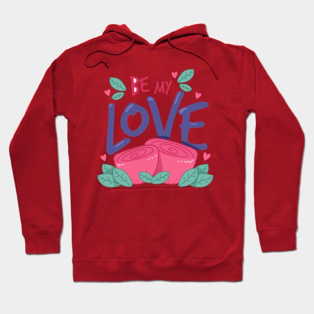 happy Valentine Day Hoodie by wizooherb